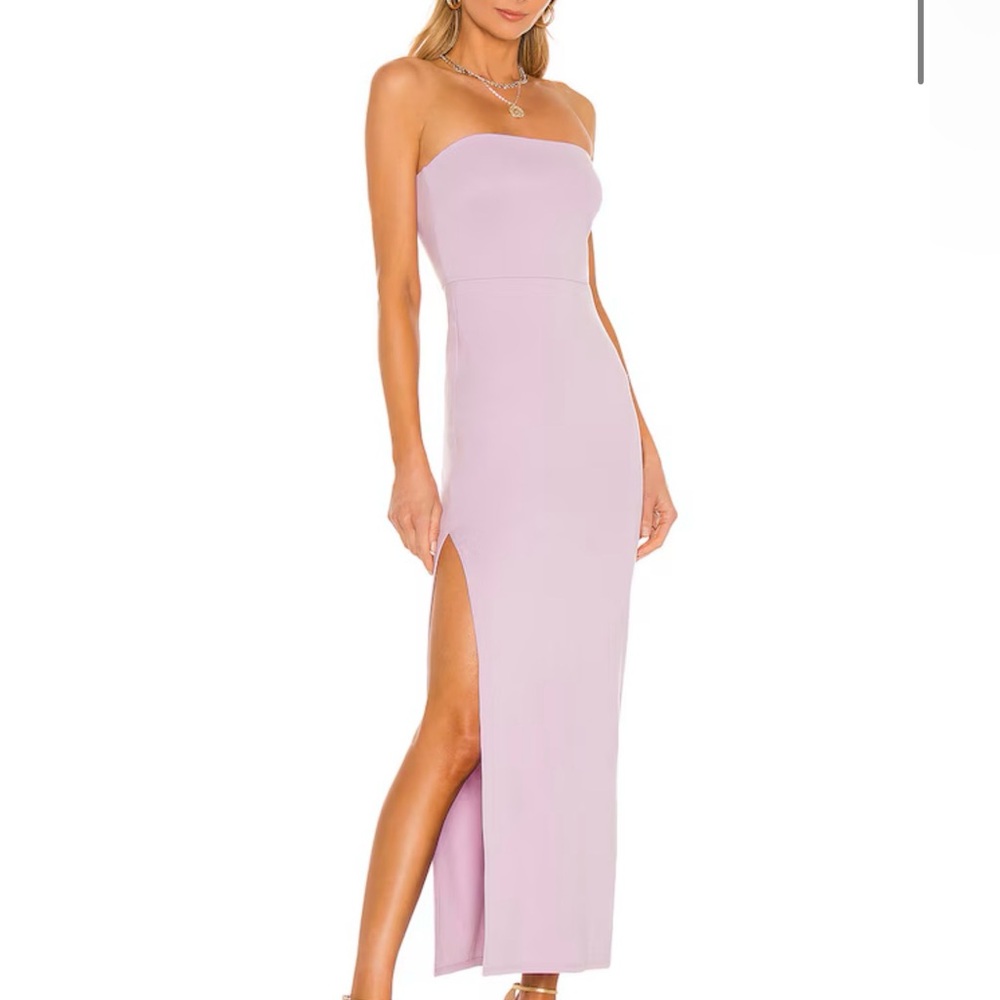 NWT - NBD Revolve Lilac Dress Size L Purple Wedding Guest Party Dress Large